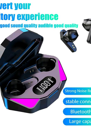 X15 Бездротові Bluetooth навушники (безпроводные наушники)