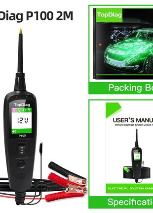 Диагностический сканер тестер TopDiag JDiag P100 12\24 V (анал...
