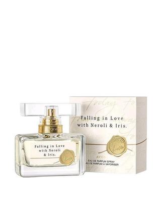 Парфумна вода avon falling in love with neroli &amp; iris 30 мл