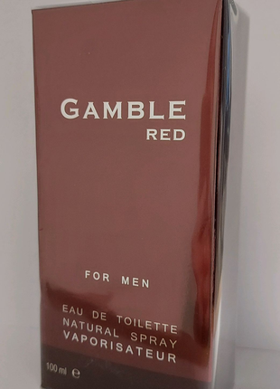 Gamble Red туалетна вода  для чоловіків
