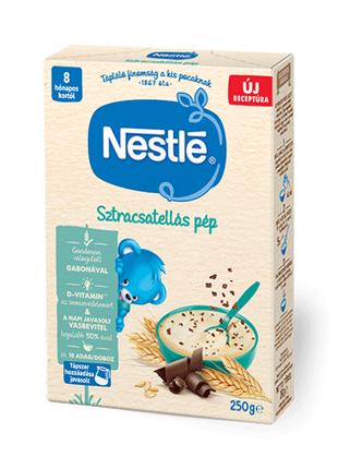 Детская каша со вкусом шоколада Nestlé Strácsatellas