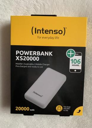 Power bank/павербанк intenso (с быстрой зарядкой) 20000 mah, 5...