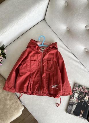 Красная курточка для девочки