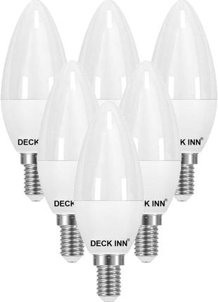 DECK INN Pack 5шт 4w светодиодных свечей E14