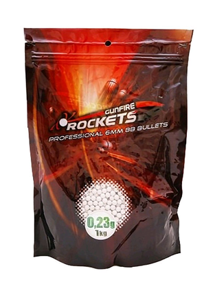 Страйкбольні кулі Rockets™ Professional - 0.23g (1kg)