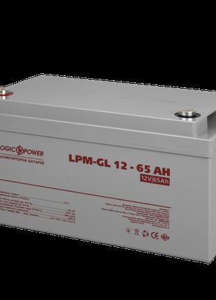 Аккумулятор гелевый LPM-GL 12V - 65 Ah