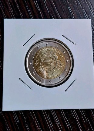 Пам'ятна монета 2 Евро Італія 2012 року