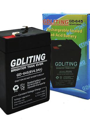 Аккумулятор GDLiting GD-645 6V/4Ah