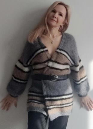 Кардиган, жакет, пальто, handmade cardigan, в'язаний кардиган