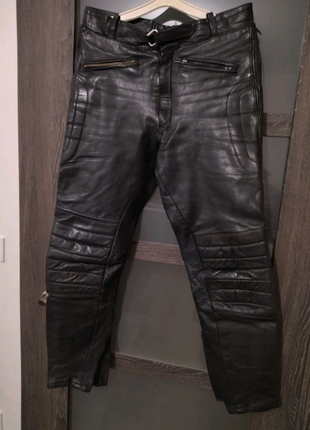 Мотоциклетные кожаные штаны