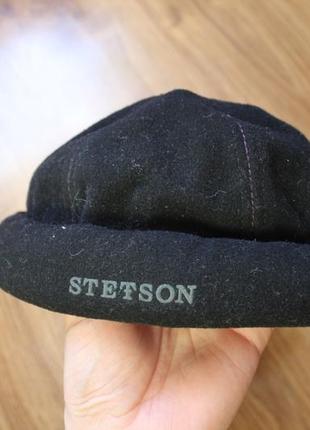 Шерсть кепка без козырька stetson vangordon docker cap