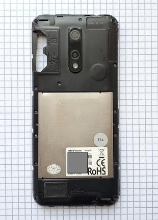 Средний корпус Ulefone Note 8P для телефона черный оригинал с ...