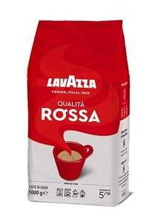 LAVAZZA Qualita Rossa, 1кг, кава в зернах, Італія