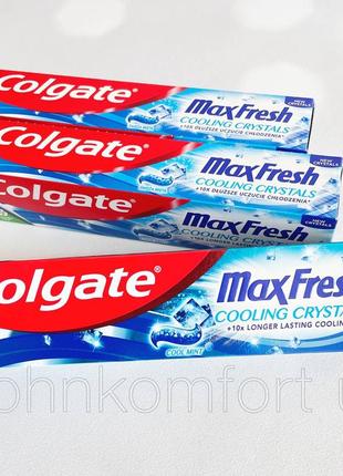 Зубная паста colgate maxfresh cooling crystals