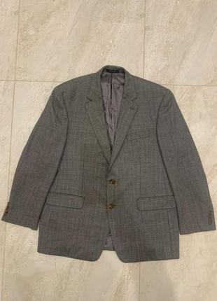Пиджак polo ralph lauren мужской винтажный серый жакет блейзер