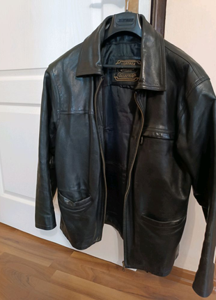 Шкіряна куртка Leather Collection Hash USA