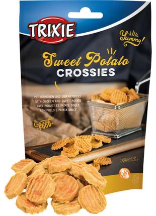 Лакомство для собак Trixie Sweet Potato Crossies с бататом и к...