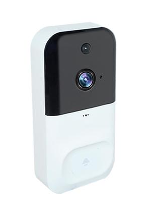 Видеокамера домофон видеоглазок беспроводная Wi Fi с приложени...