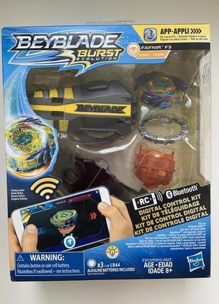 Набор на УПРАВЛЕНИИ Бейблейд Фафнир| Beyblade Digital Fafnir F3