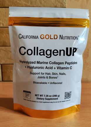 CollagenUP Морський Колаген Від California Gold Nutrition 206г СШ