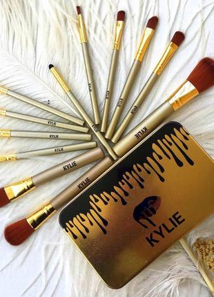 Професійний набір кистей для макіяжу Kylie Jenner Make-up brus...