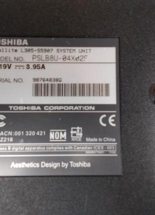 Ноутбук Toshiba Satellite L305-S5907 на запчасть.