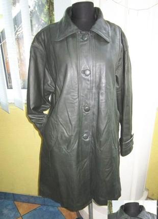 Большая женская кожаная куртка. германия. лот 638