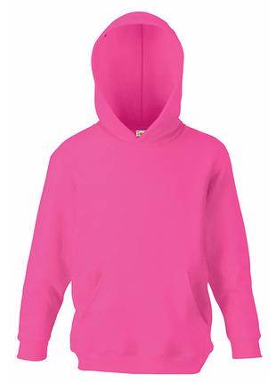 Худі Fruit of the Loom Cl. hooded sweat kids 116 см Малиновий ...