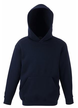 Худі Fruit of the Loom Cl. hooded sweat kids 128 см Темно-Сині...