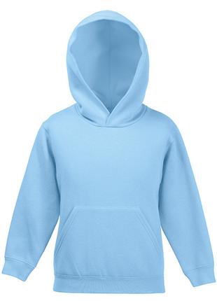 Худі Fruit of the Loom Cl. hooded sweat kids 116 см Світло-Бла...