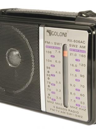 Радіоприймач GOLON RX-606 Чорний