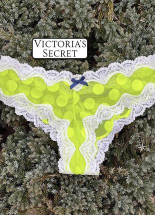 Victoria’s secret оригинальные трусы бразилианы кружево размер s