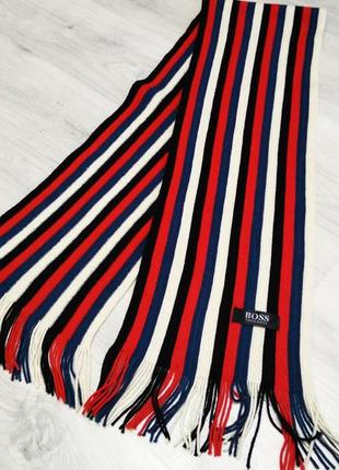 Стильный шарф в полоску. шарф з полосами