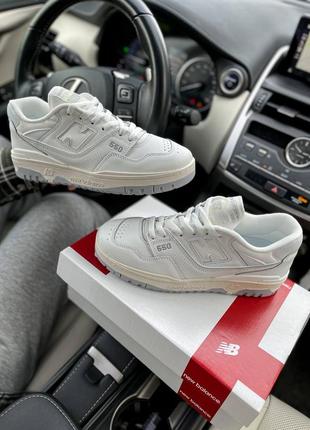 New balance 550 white grey