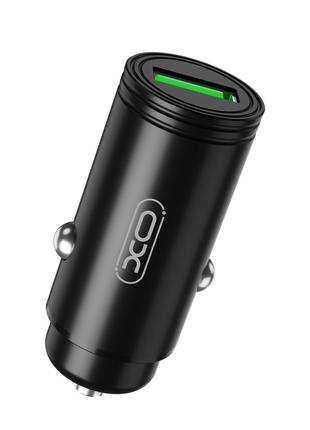 АЗУ XO CC39 QC3.0 18W Car charger Black