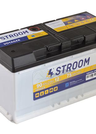 Аккумулятор тяговый STROOM Voyager 90 Ah/12V 353х175х190 (0) R