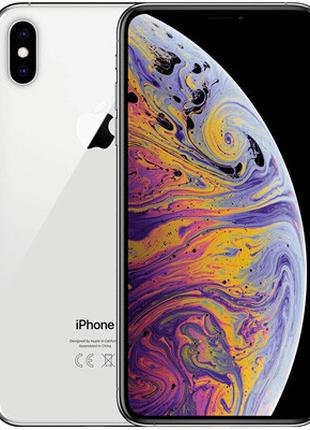 Смартфон Apple iPhone XS Max 64 GB Silver (состояние: B, батар...