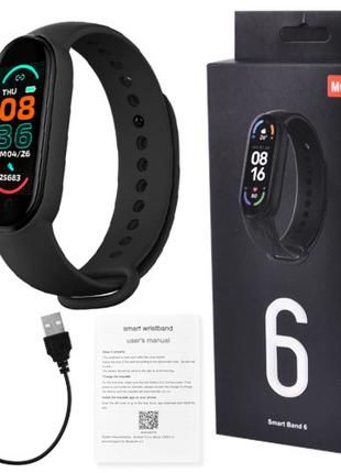 Фитнес-браслет FitPro M6 Smart Band 6 Фитнес трекер mi 6 Quali...