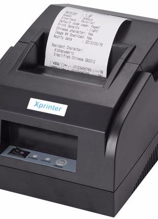 Чековый POS-принтер Xprinter XP-58IIL USB (Гарантия 1 год) Bla...