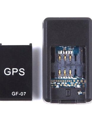 Магнитный GPS мини трекер Gf-07 GSM сигнализация + микрофон, G...