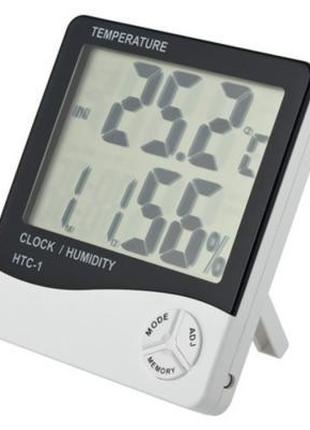 Часы Термометр Гигрометр HTC-1 3в1, Gp1, Хорошего качества, ги...