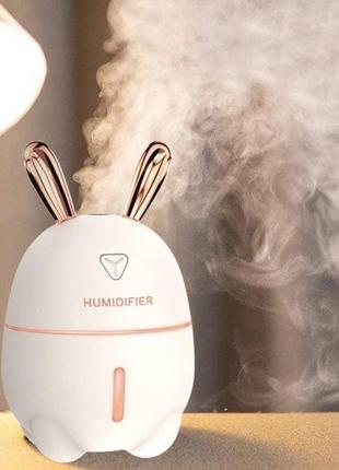 Увлажнитель воздуха детский Humidifier Rabbit LED 2в1 и аромат...