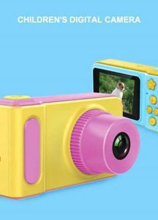 Детский цифровой фотоаппарат Smart Kids Camera V7, Gp, Хорошег...