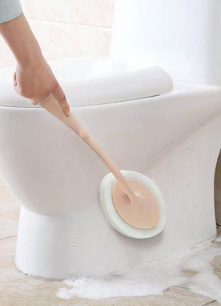 Универсальная щетка для уборки унитаза и ванной Sponge Brush, ...