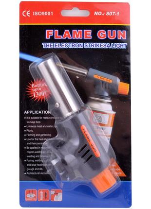 Газовая горелка с пьезоподжигом Flame Gun 807-1, Gp, Хорошего ...