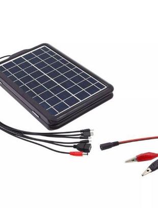 Зарядное устройство EP-1812 с солнечной панелью 5в1 6V 12W, Gp...