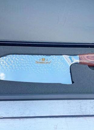 Кухонный нож топорик Sonmelony WB-657 30, Gp1, Хорошего качест...