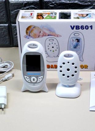 Видеоняня радионяня Baby Monitor VB601 ночное видение, Gp1, Хо...