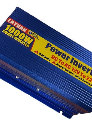 Перетворювач ESI 1000W з 12 V на 220 V інвертор перетворювач п...