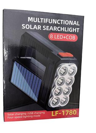Фонарик ручной аккумуляторный на солнечной батарее Solar Energ...